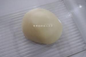 【炼乳红豆手撕面包】｜易操作｜6寸圆模版的做法 步骤2