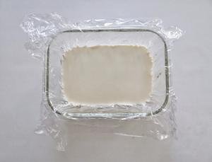 抹茶红豆奶糕的做法 步骤6