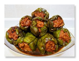青椒塞肉的做法 步骤14