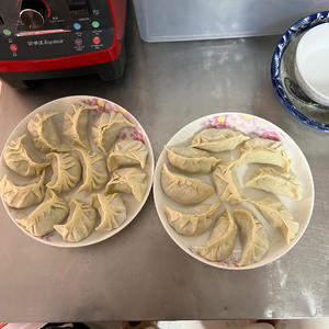 苦瓜饺子?/紫菜饺子?的做法 步骤7