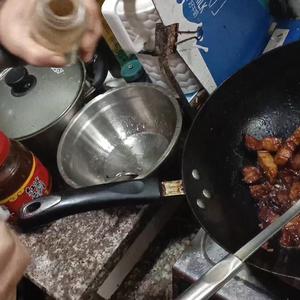 黄豆烧肉?1的做法 步骤6