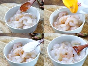 菱角豌豆炒虾仁?江南夏日时令美味的做法 步骤3