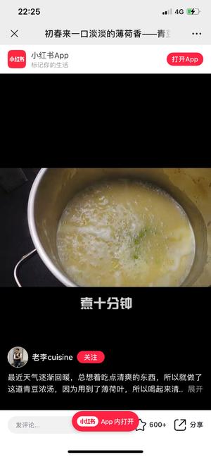 法国美食之四十五青豆浓汤的做法 步骤7