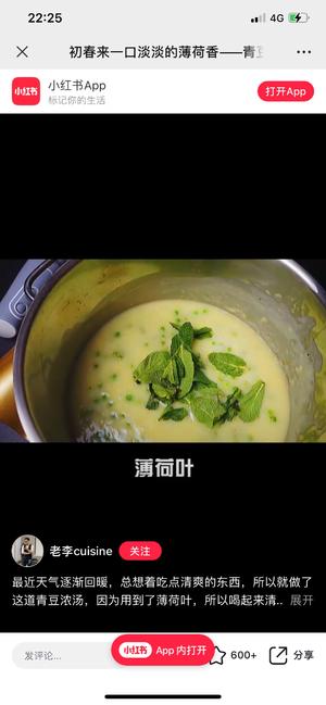 法国美食之四十五青豆浓汤的做法 步骤9