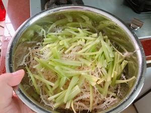 凉拌龙须菜的做法 步骤5