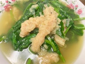 豌豆尖酥肉汤的做法 步骤7