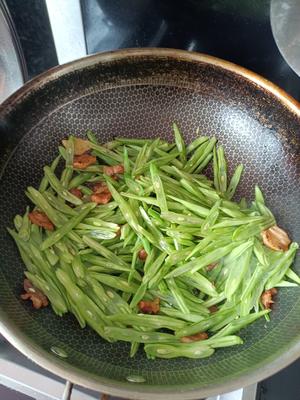 炒四季豆的做法 步骤8
