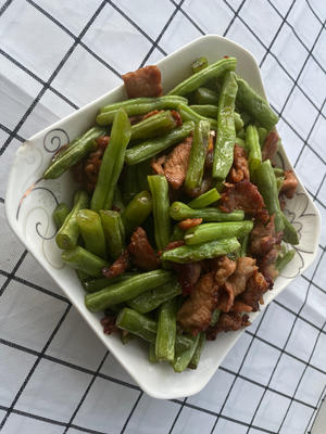 炒四季豆的做法 步骤8