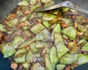 超详细版扁豆肉饭（家乡的味道）的做法 步骤12