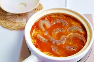 鲜虾白菜豆腐煲的做法 步骤13