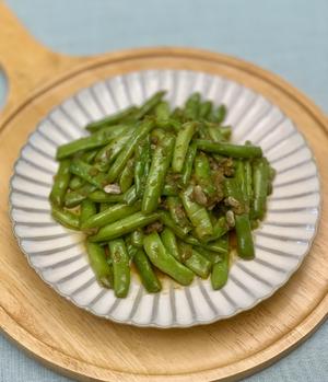 干煸肉末四季豆（豆角、豇豆同）的做法 步骤7