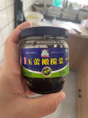 肉末橄榄菜四季豆的做法 步骤4