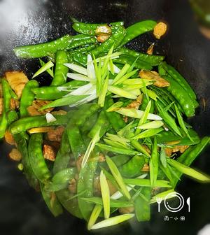 荷兰豆炒肉-秒光三碗饭的做法 步骤12