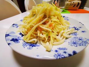 过油肉/新疆拉条子/新疆拌面/过油肉拌面（附过油肉炒制方法）的做法 步骤43
