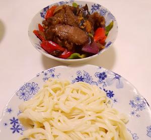 过油肉/新疆拉条子/新疆拌面/过油肉拌面（附过油肉炒制方法）的做法 步骤40