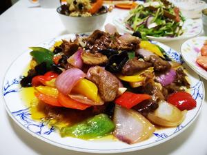 过油肉/新疆拉条子/新疆拌面/过油肉拌面（附过油肉炒制方法）的做法 步骤52