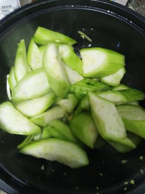 丝瓜鸡蛋汤荞麦面的做法 步骤4
