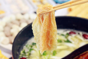 椰子鸡鸳鸯火锅！配菜这样摆盘更秀色可餐的做法 步骤12