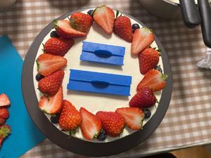 草莓生日奶油蛋糕（八寸）的做法 步骤21