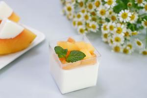 木瓜椰奶冻?夏日零失败小甜品低糖低脂的做法 步骤7