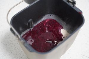 蓝莓全麦包100%全麦 鲜蓝莓制作的做法 步骤4