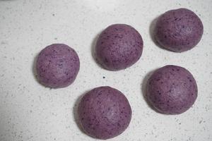 蓝莓全麦包100%全麦 鲜蓝莓制作的做法 步骤18