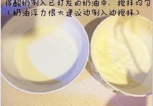 酸奶慕斯蛋糕【蓝莓】的做法 步骤9