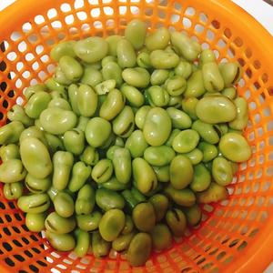 葱油蚕豆的做法 步骤2