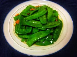 炒｜清炒扁豆角Stir-fried Beans的做法 步骤3