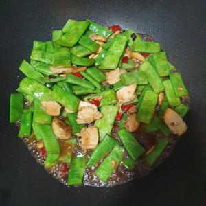 扁豆角炒肉的做法 步骤2