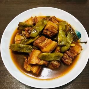 贴秋膘必备～扁豆红烧肉的做法 步骤6