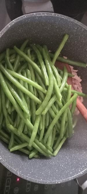 速成版扁豆焖面 (无需蒸面)的做法 步骤4