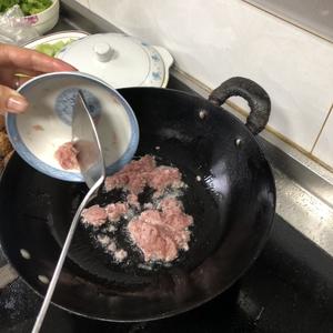 干煸肉糜刀豆的做法 步骤5