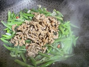 刀豆炒肉丝的做法 步骤6