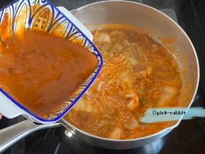 日式韩国辣白菜豆腐汤-日剧美食精准复刻その1 by pink-rabbit的做法 步骤14