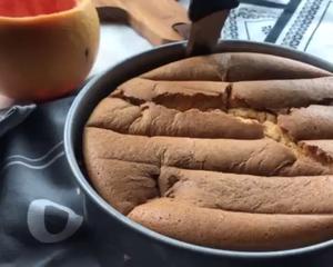 《假装柚子蛋糕》零失败伯爵红茶戚风+自制炼乳香缇奶油的做法 步骤24