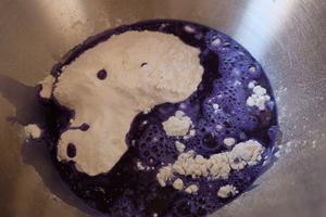 星空吐司（蝶豆花）的做法 步骤3