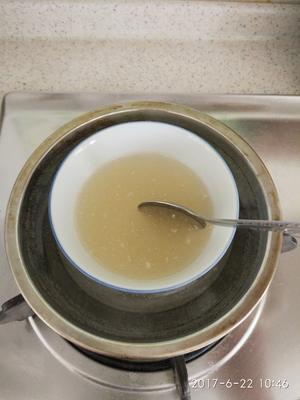 火龙果皮纯酸奶慕斯杯的做法 步骤8