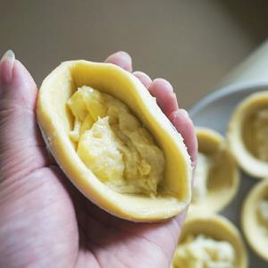 简易版榴莲酥的做法 步骤3
