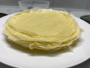 榴莲芒果千层蛋糕的做法 步骤10