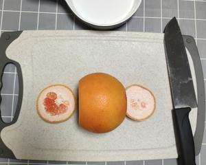 完美剥西柚的做法 步骤2