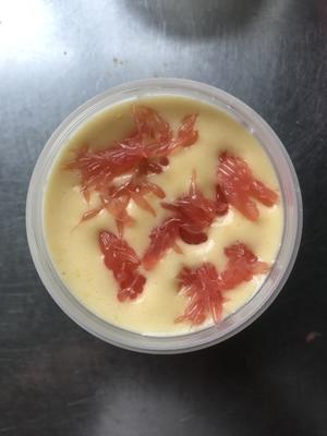 芒果西柚椰奶冰激凌（杨枝甘露版?）的做法 步骤8
