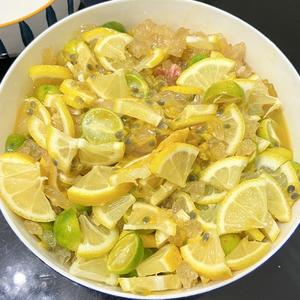 百香果柠檬蜂蜜水（快乐水）的做法 步骤5