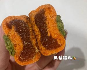 广式月饼：柿子月饼 一起学起来吧 送给朋友闺蜜YYDS 看完你也会做属于你的月饼啦的做法 步骤18