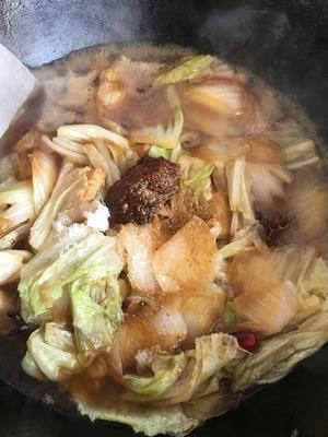 家常「白菜粉条炖豆腐」干饭神菜???的做法 步骤21