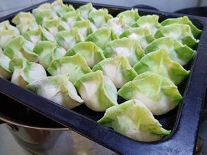 白菜猪肉虾仁水饺的做法 步骤16