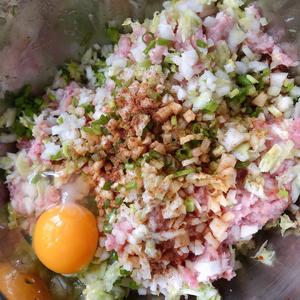 白菜猪肉饺子馅的做法 步骤6