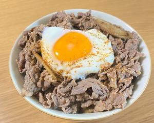 牛蒡牛丼饭的做法 步骤7