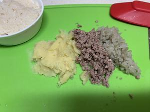 宝宝后期辅食-牛肉地瓜牛蒡稀饭（10-12个月）的做法 步骤3