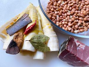 多味笋干花生（咸肉味、甘草话梅味）的做法 步骤1